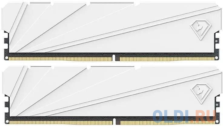 Оперативная память для компьютера Netac Shadow S White DIMM 16Gb DDR4 3600 MHz NTSSD4P36DP-16W