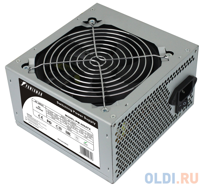 Блок питания Powerman PM-450ATX 450 Вт