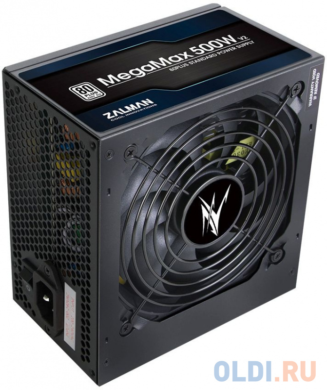 Zalman ZM500-TXII (V2), 500W, ATX12V v2.31, APFC, 12cm Fan, 80+ 230V EU, Retail