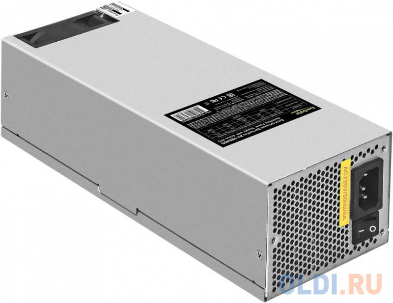 Серверный БП 1080W ExeGate ServerPRO-2U-1080ADS (2U, APFC, КПД 87% (80 PLUS Silver), 6cm ball bearing fan, 24pin, 2x(4+4)pin, 2x8pin, 6xSATA, 4xIDE)