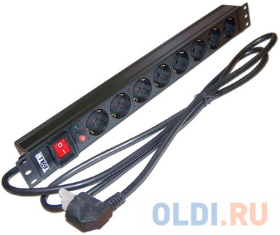 Блок розеток TWT TWT-PDU19-16A8P-3.0 8 розеток 3 м