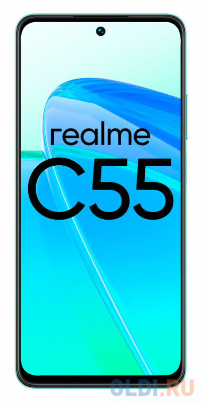 Смартфон Realme RMX3710 C55 256Gb 8Gb зеленый