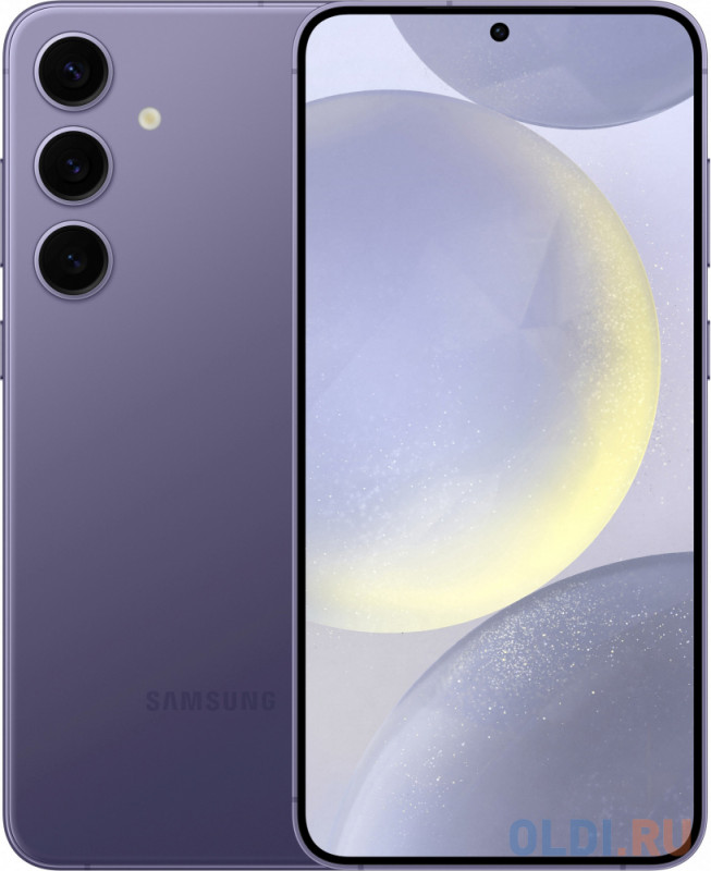 Смартфон Samsung SM-S926B Galaxy S24+ 5G 512Gb 12Gb фиолетовый моноблок 3G 4G 2Sim 6.7" 1440x3120 Android 14 50Mpix 802.11 a/b/g/n/ac/ax NFC GPS