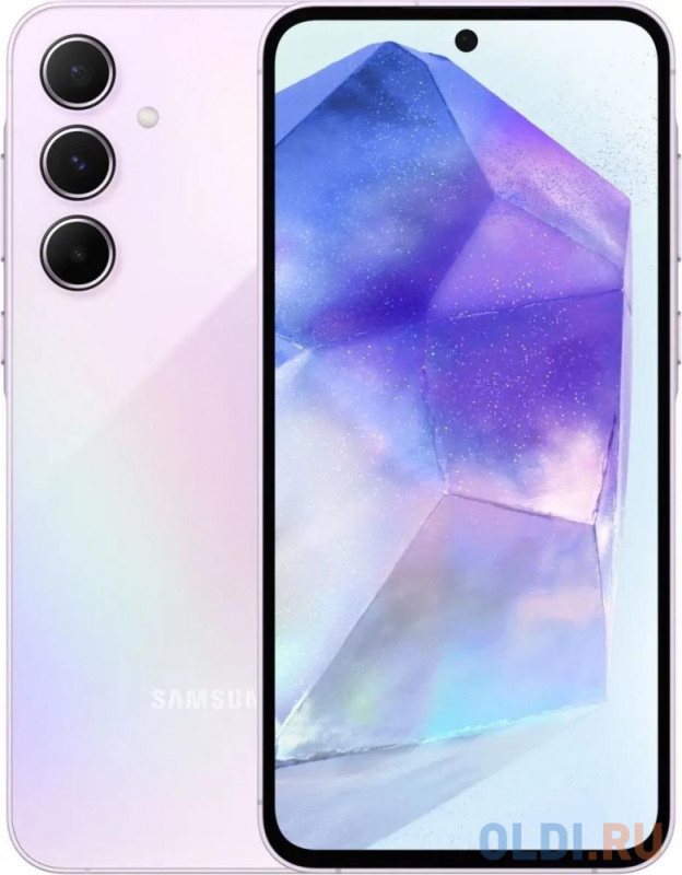 Мобильный телефон GALAXY A55 5G NFC 8/128GB LIGHT VIOLET SM-A556 SAMSUNG