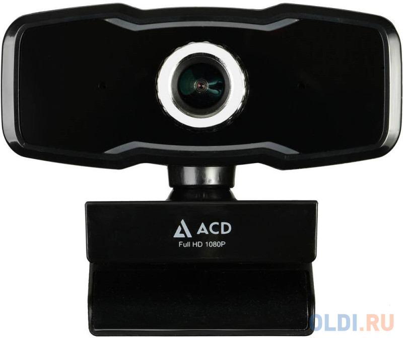 WEB Камера ACD-Vision UC500 CMOS 2МПикс, 1920x1080p, 30к/с, микрофон встр., USB 2.0, универс. крепление, черный корп. RTL {60}