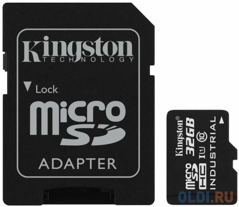 Флеш карта microSDHC 32Gb Class10 Kingston SDCS2/32GB Canvas Select Plus + adapter