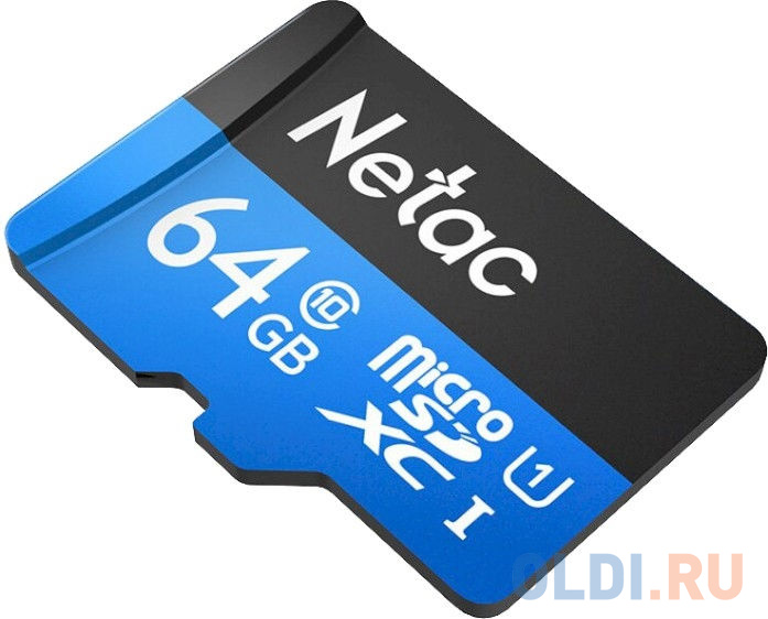 Карта памяти microSDHC 64Gb Netac P500