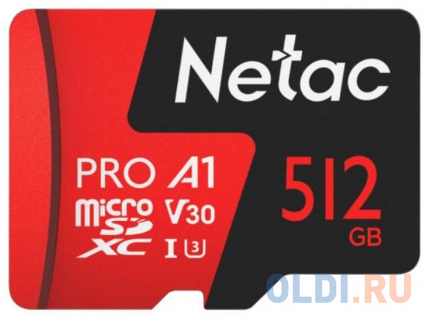 Карта памяти microSDXC 512Gb Netac P500 Extreme Pro