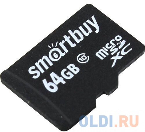 Карта памяти microSDXC 64 ГбGb Silicon Power SB64GBSDCL10-00LE