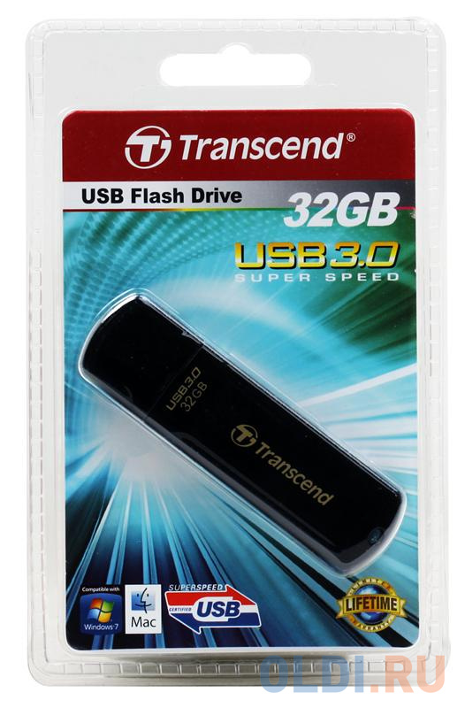 Внешний накопитель 32GB USB Drive <USB 3.0 Transcend 700 (TS32GJF700)