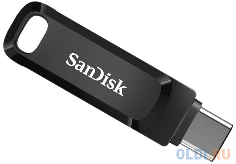 Флешка 128Gb SanDisk Ultra Dual Drive Go SDDDC3-128G-G46 USB C 3.2 gen1 черный