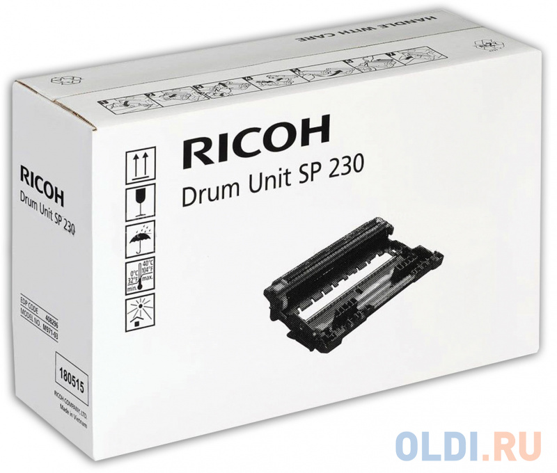 Фотобарабан Ricoh  SP 230 для SP 230DNw/SP 230SFNw. Чёрный. 12 000 страниц.