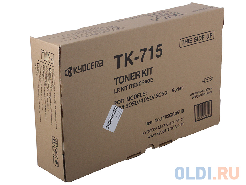 Картридж Kyocera Mita TK-715 34000стр Черный