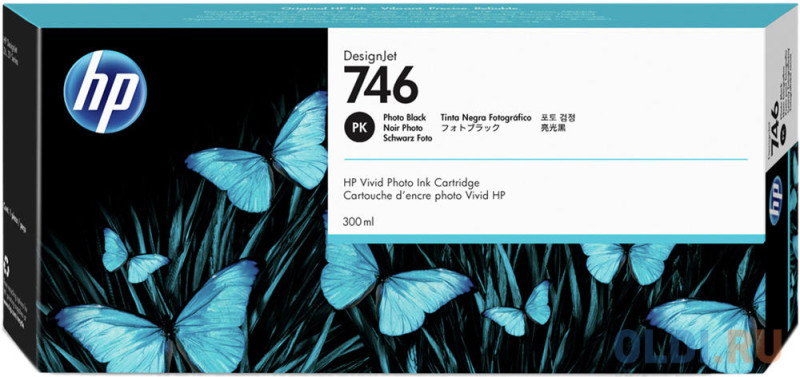 HP 746 300-ml Photo Black Ink Cartridge