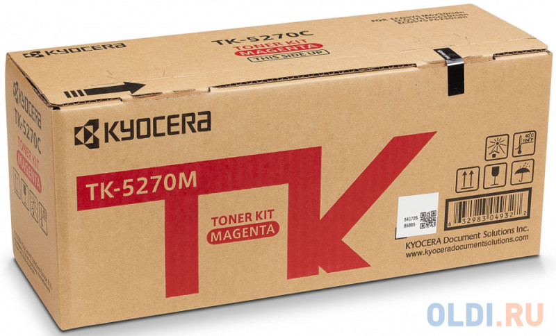 Картридж Kyocera Mita TK-5270M 6000стр Пурпурный