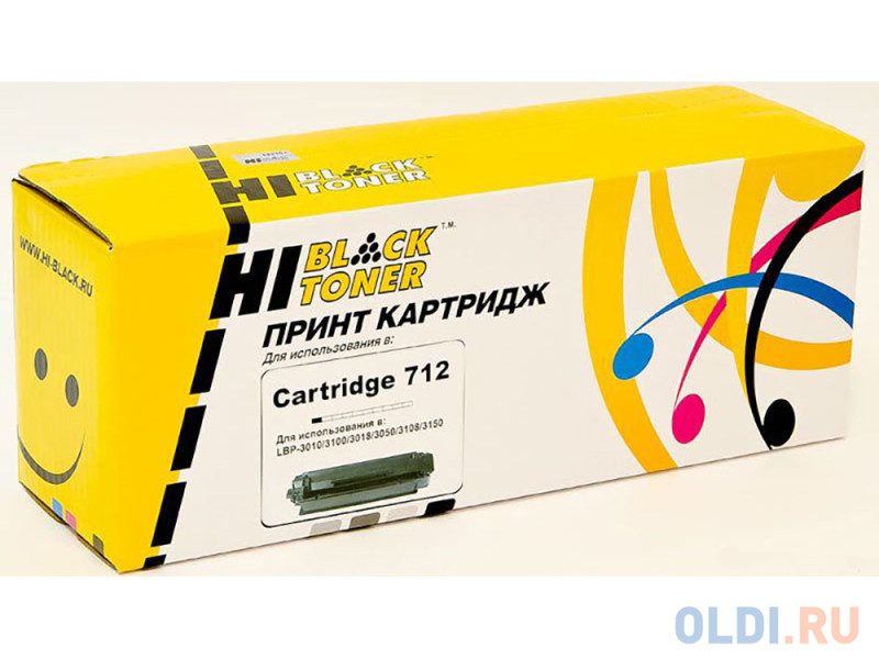 Картридж Hi-Black Cartridge 712 Cartridge 712 Cartridge 712 1500стр Черный