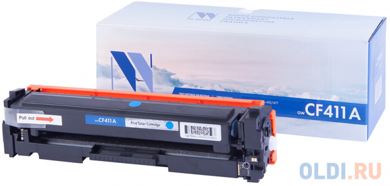 Картридж NV-Print CF411A 2300стр Голубой
