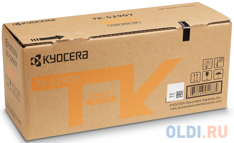 Картридж Kyocera Mita TK-5290Y 13000стр Желтый