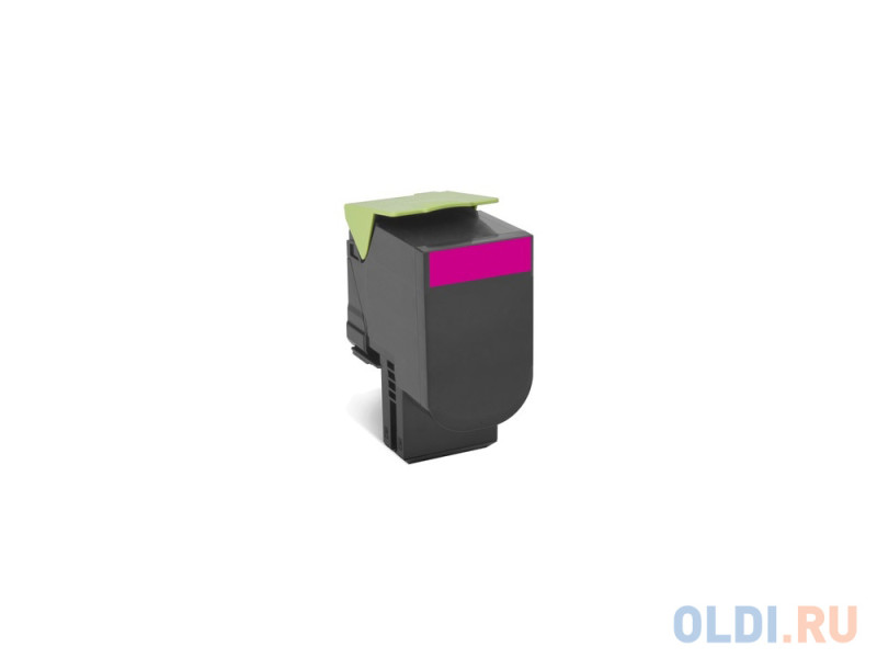 Тонер-картридж Lexmark 80C8XM0 4000стр Пурпурный