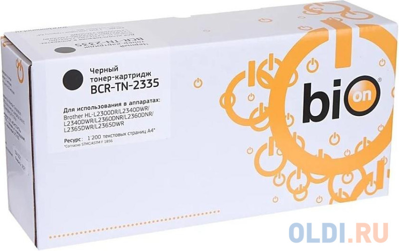 Bion Тонер-картридж TN-2335 для Brother DCP L2500/L2520/L2540/L2560 (1'200 стр.) Черный