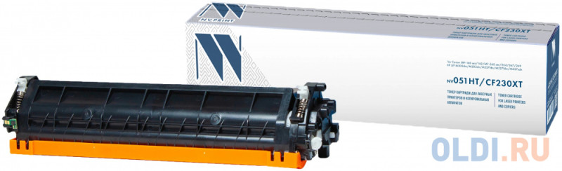 Тонер-картридж NVP  NV-051HT/CF230XT для Canon LBP-160 ser/162/MF-260 ser/264/267/269/HP LJP M203dw/M203dn/M227fdn/M227fdw/M227sdn (4100k)