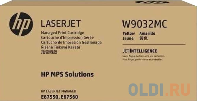 Тонер-картридж/ HP Yellow Managed LJ Toner Cartridge