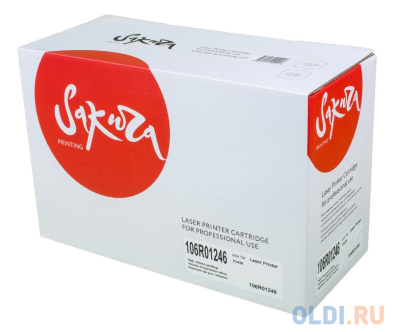 Картридж Sakura SA106R01246 8000стр Черный