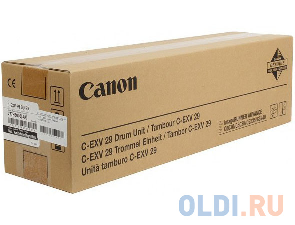 Фотобарабан Canon C-EXV29 для IR C5030, C5035 серий . Чёрный.