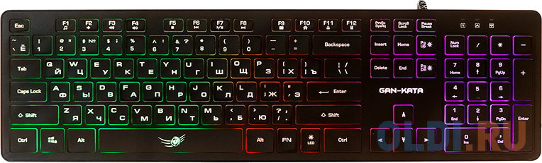 Клавиатура Dialog KGK-17U Black USB