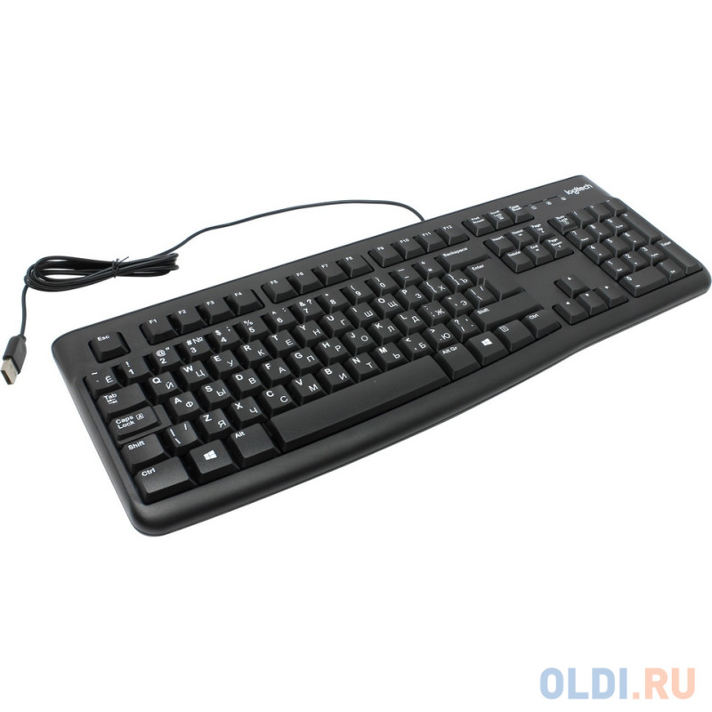 Клавиатура Logitech K120 for business,  USB, черный [920-002522]