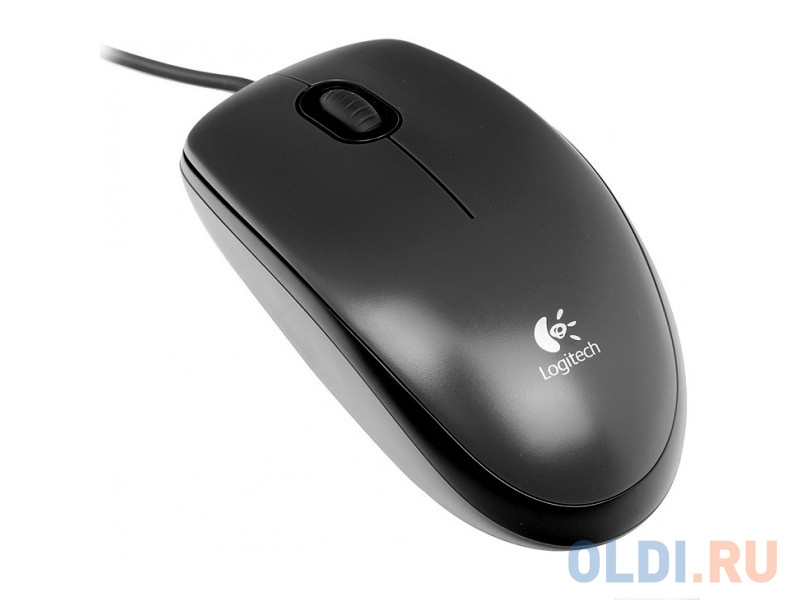 Мышь (910-005003) Logitech Mouse M100 Grey USB