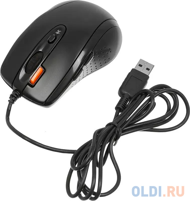 Мышь A4Tech N-70FX-1 USB Black 2+1 кл-кн, V-Track