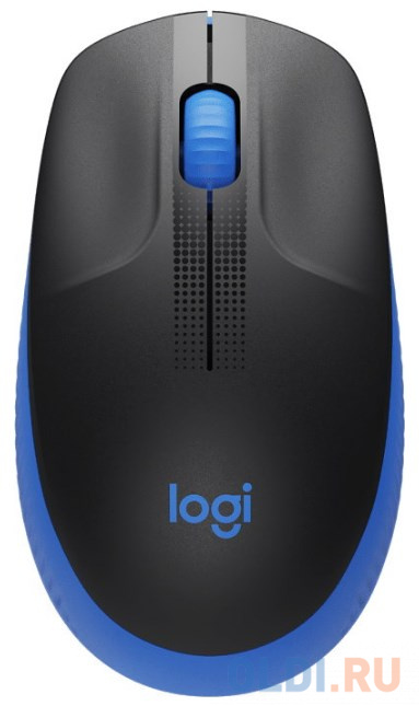 LOGITECH M190 Full-size wireless mouse - BLUE - 2.4GHZ - EMEA - M190