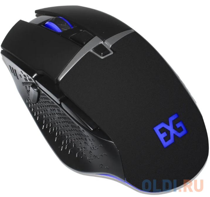 Exegate EX289489RUS Мышь ExeGate Gaming Standard Laser GML-13 (USB, лазерная, 1000/1200/3000/4000 dpi, 8 кнопок и колесо прокрутки, длина кабеля 1,5м,