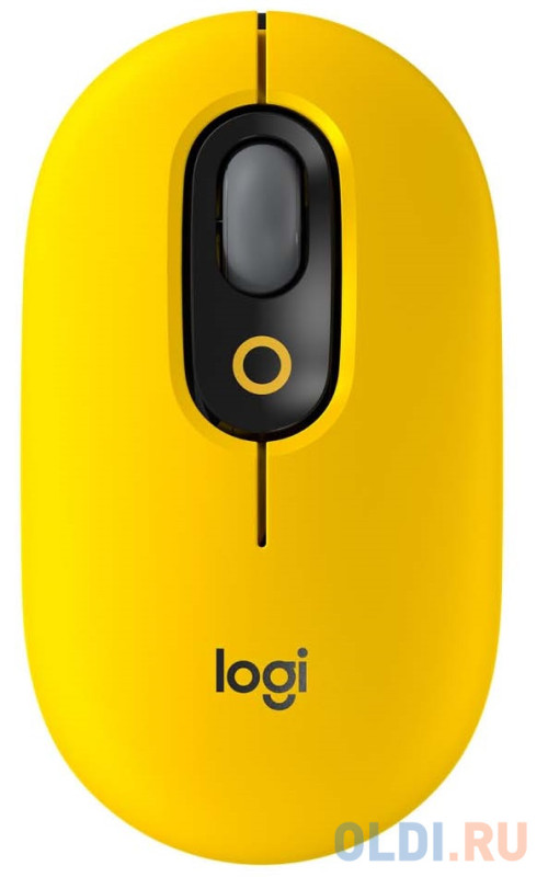 Мышь беспроводная Logitech POP Mouse Blast жёлтый USB + Bluetooth 910-006546