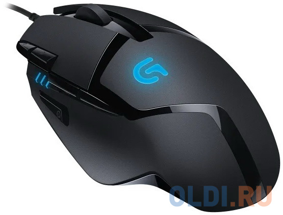 Мышь Logitech Hyperion Fury G402 черный оптическая (4000dpi) USB2.0 (7but)