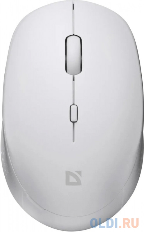 Беспроводная мышь Defender Auris MB-027 white (USB, 3 кнопки, оптическая, 1600dpi) (52028)