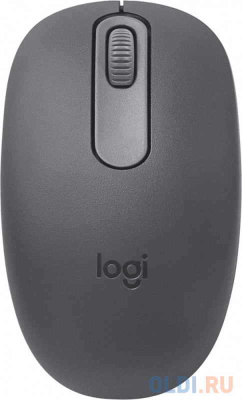 Мышь Logitech M196 графитовый оптическая 1000dpi беспров. BT для ноутбука (910-007315)