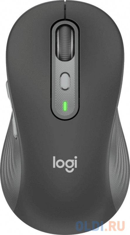 Мышь Logitech M750 L Large графитовый оптическая 4000dpi беспров. BT/Radio USB 5but (910-006266)