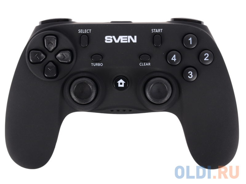 Геймпад беспроводной SVEN GC-3050 (13 кл. 2 мини-джойстика, D-pad, Soft Touch, PC/PS3/Xinput)