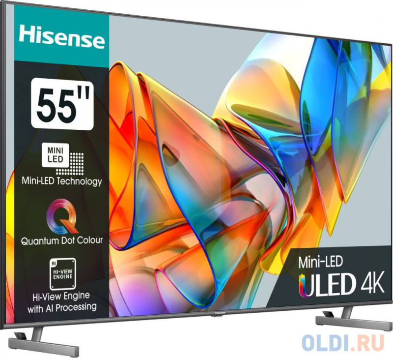 Телевизор Hisense 55U6KQ 55" Mini LED 4K Ultra HD