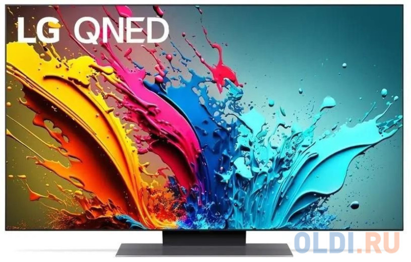 Телевизор ЖК 50'' LG/ 50", Ultra HD, QNED, Local Dimming, Smart TV,Wi-Fi, DVB-T2/C/S2, MR, 2.0 ch (20W), 120Гц, 4 HDMI, 2 USB, 1 Pole,