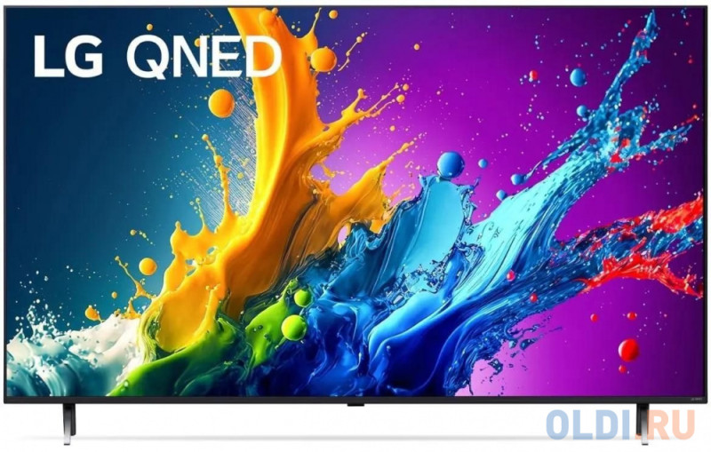 Телевизор LED LG 86" 86QNED80T6A.ARUB черный титан 4K Ultra HD 60Hz DVB-T DVB-T2 DVB-C DVB-S DVB-S2 USB WiFi Smart TV