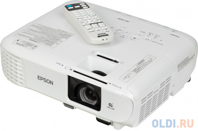 Проектор Epson EB-FH06 LCD 3500Lm (1920x1080) 16000:1 ресурс лампы:6000часов 1xUSB typeA 1xUSB typeB 2xHDMI 2.7кг