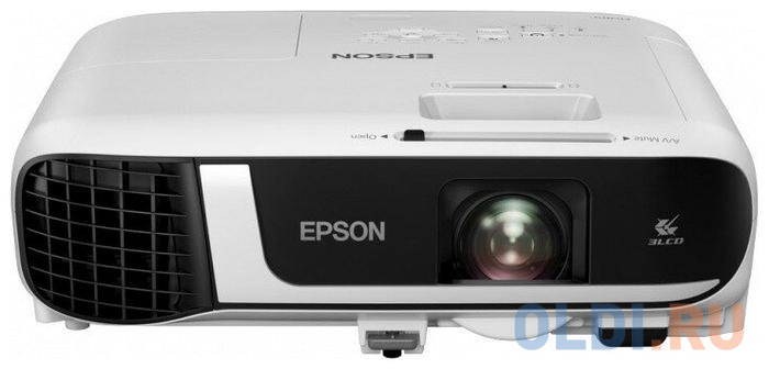 Проектор Epson EB-FH52 1920х1080 4000 люмен 16000:1 белый черный V11H978040