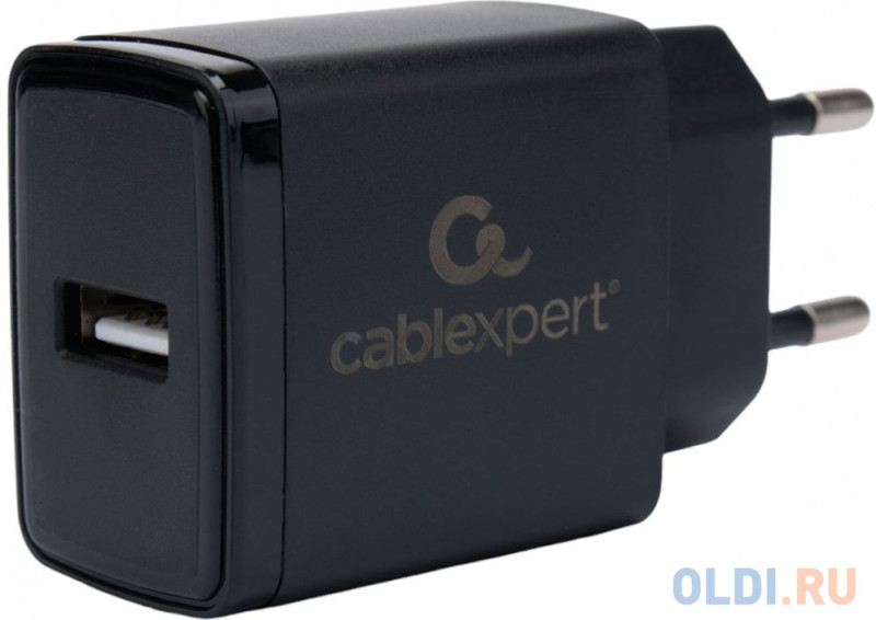 Сетевой адаптер Cablexpert MP3A-PC-57 1A USB черный