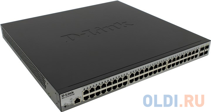 Коммутатор D-Link DGS-1210-52P/ME DGS-1210-52P/ME/B1A 48G 4SFP 24PoE 193W управляемый