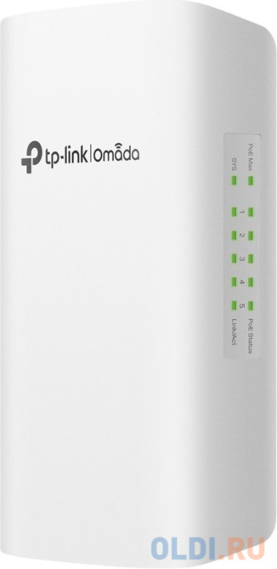 Коммутатор TP-Link JetStream SG2005P-PD 5x1Гбит/с 4PoE+ 1PoE++ 64W управляемый