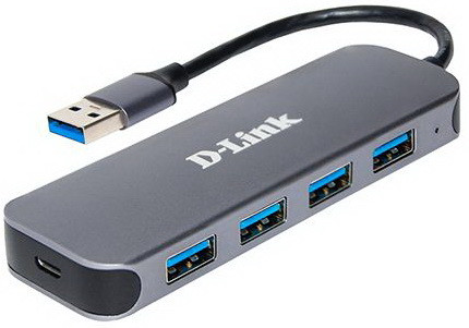 Разветвитель USB 2.0 HAMA 00135748 USB 2.0 черный