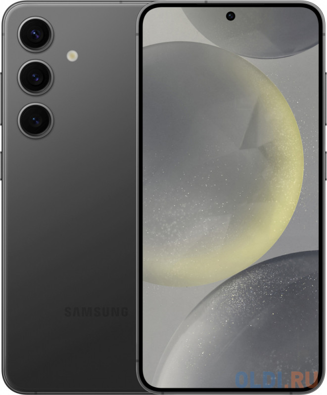Смартфон Samsung SM-S921B Galaxy S24 5G 128Gb 8Gb черный моноблок 3G 4G 2Sim 6.2" 1080x2340 Android 14 50Mpix 802.11 a/b/g/n/ac/ax NFC GPS GSM900